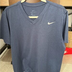 Nike Men's Blue Dri-FIT Shirt